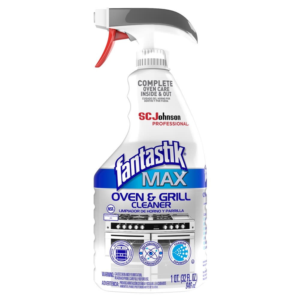 Fantastik Max Oven and Grill Cleaner, Trigger, 32oz